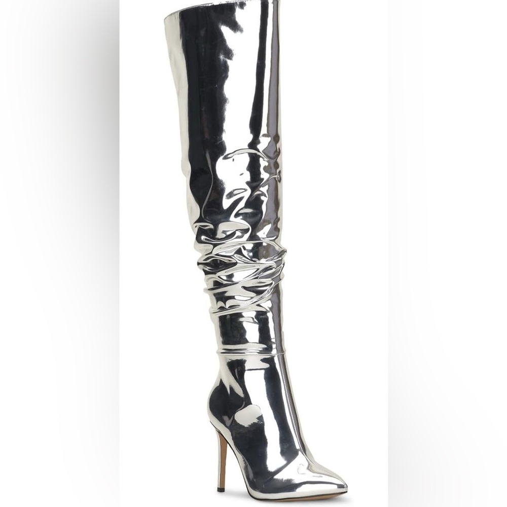 INC Womens Iyonna Zipper Slouchy Over-The-Knee Boots size 10